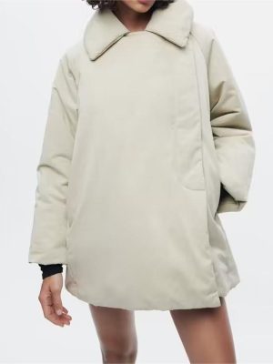 Chic Minimalist Loose Winter Coats