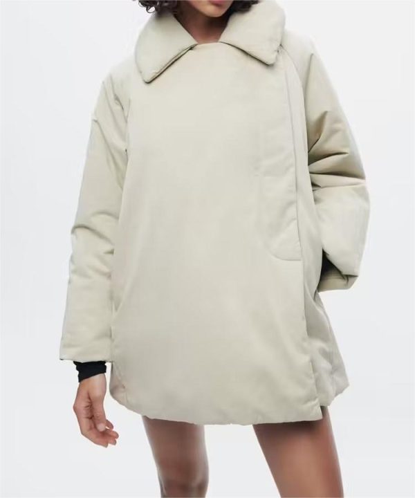 Chic Minimalist Loose Winter Coats