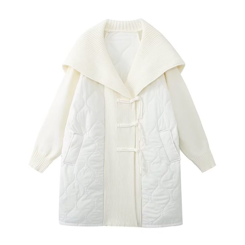 Women's Loose Sailor Collar Coat