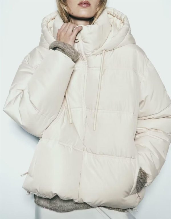 Winter Hooded Cotton Coat