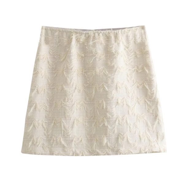 French High-Waist Mini Skirt