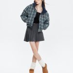 Women's Reversible Stand Collar Coat - Image 2
