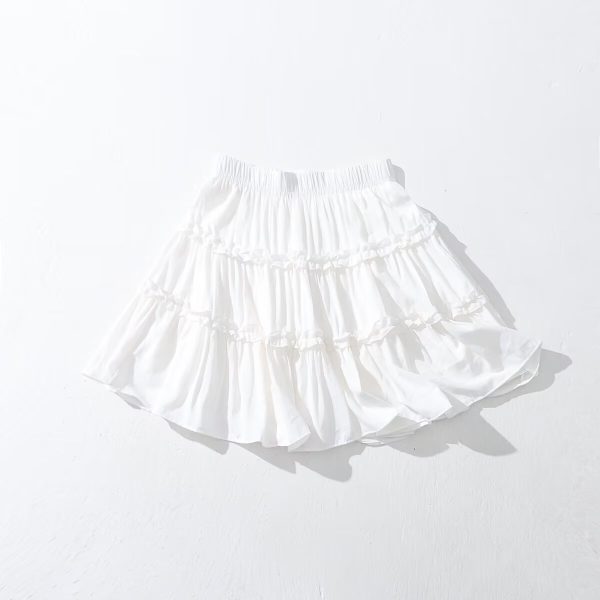 Ruffled Lace Skirt Pants - Image 2