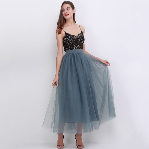 Women's 4-Layer Tulle Skirt - Image 3