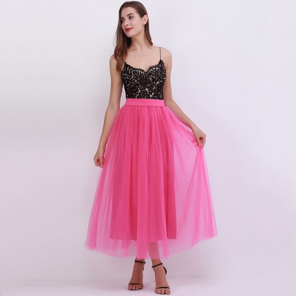 Women's 4-Layer Tulle Skirt - Image 2