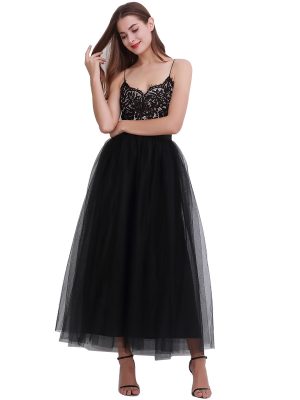 Women’s 4-Layer Tulle Skirt