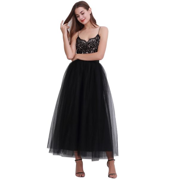 Women's 4-Layer Tulle Skirt