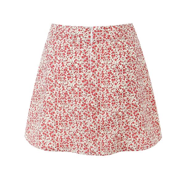 Summer Floral A-Line Skirt - Image 2