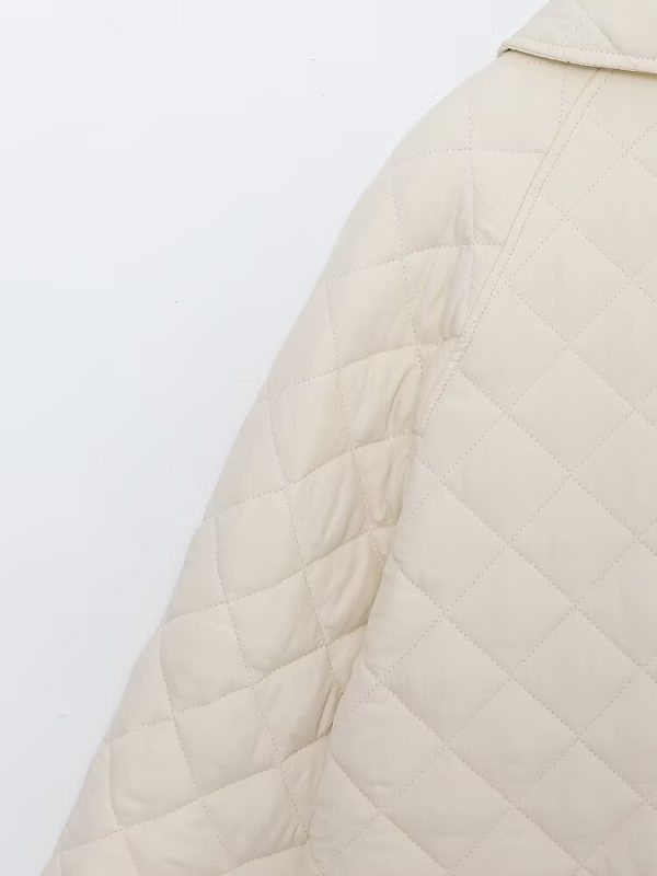 Winter Loose Quilted Cotton Jacket - Image 4