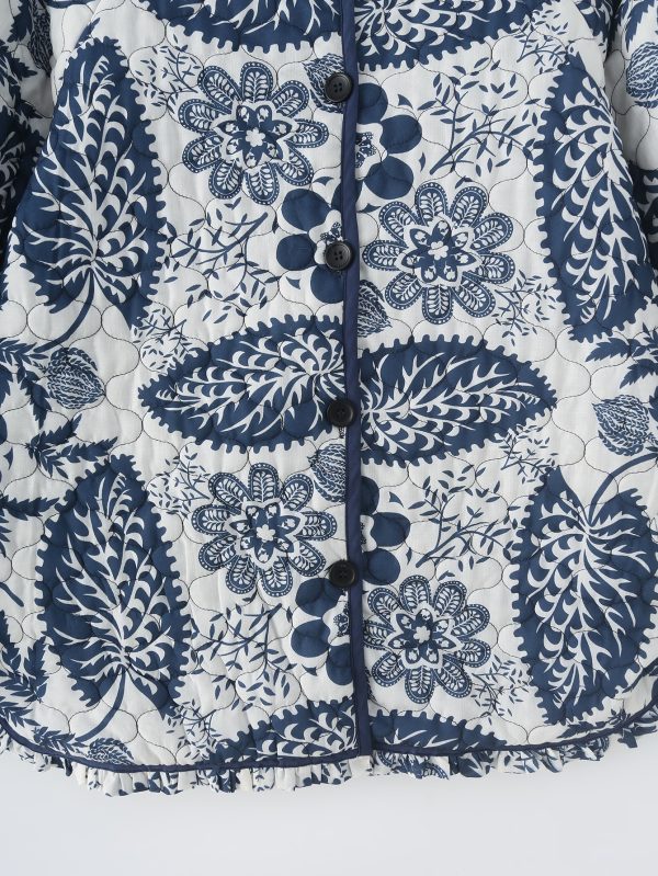 Leisure Printed Cotton Coat - Image 3