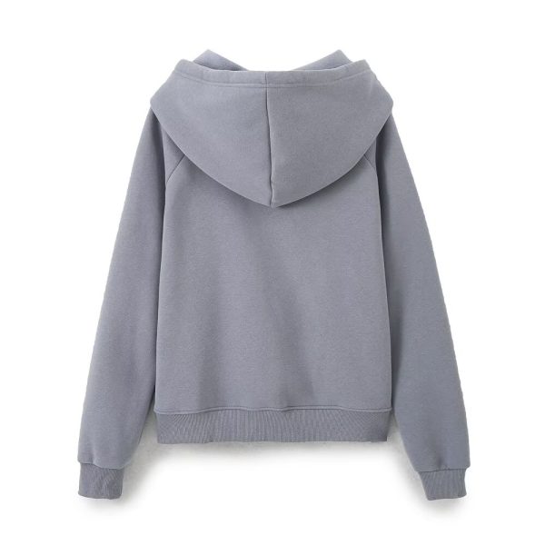 Women's Stylish Hooded Sweatshirt - Image 3