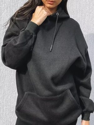 Women’s Drawstring Hooded Sweatshirt