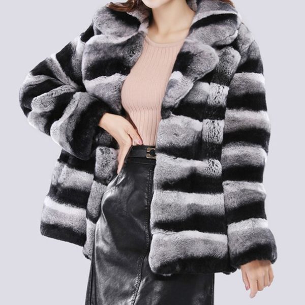 Women's Short Mink Fur Jacket