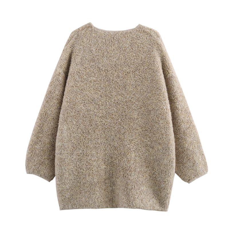 Women's Thick Knitted Cardigan - Image 2