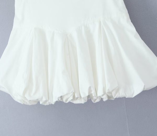 High-Waist Bubble A-Line Skirt - Image 2