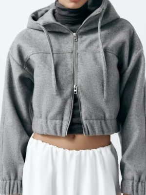 Women’s Stylish Short Hoodie