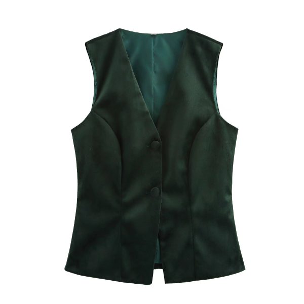 Women's Slimming Casual Vest - Image 2