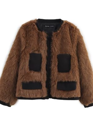 Women’s Retro Faux Fur Short Coat