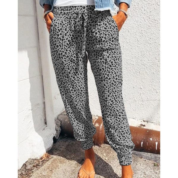 Women's Loose Floral Print Pants - Image 2