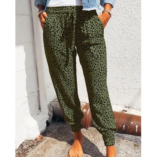 Women's Loose Floral Print Pants - Image 3