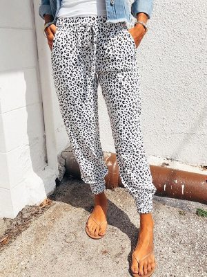 Women’s Loose Floral Print Pants