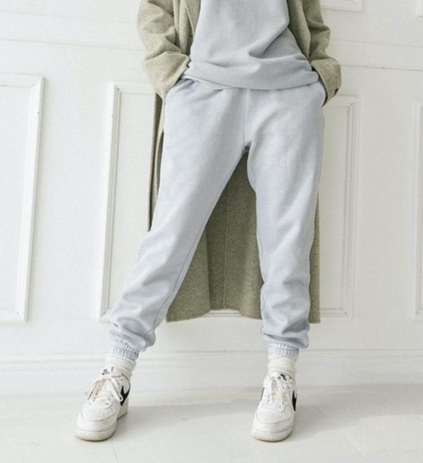 Embroidered Drawstring Sweatpants