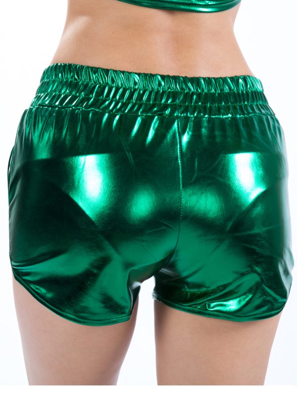 Women's Sexy Loose Leather Shorts - Image 2