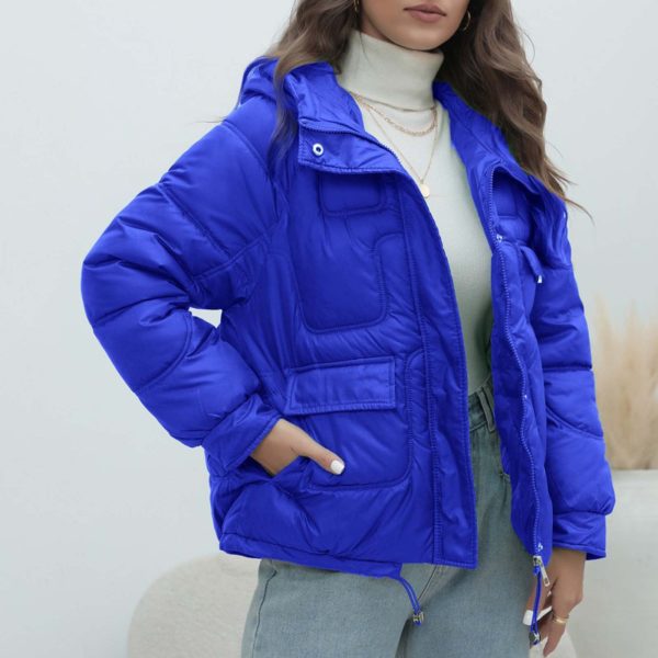 Thickened Down Stand Collar Puffer - Image 4