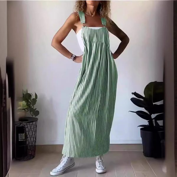 Striped Summer Overall Skirt - Image 3