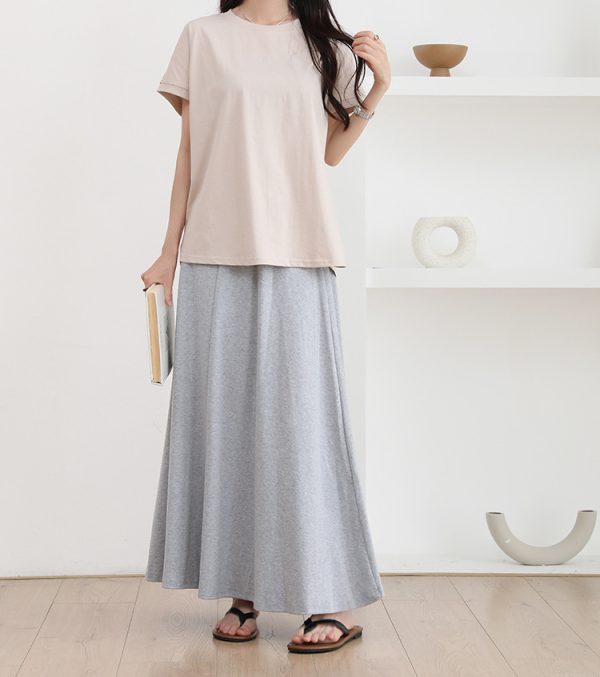 Japanese Korean High Waist Swing Skirt - Image 2