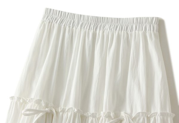 Bow Waist A-Line Skirt - Image 3