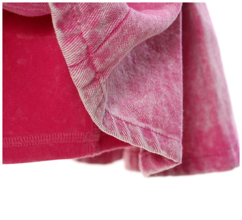 Sexy Washed Denim Umbrella Skirt - Image 4