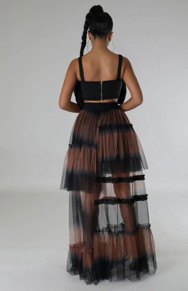 Women's High Waist Tulle Skirt - Image 3