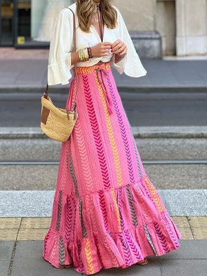 Women’s Bohemian Long Skirt