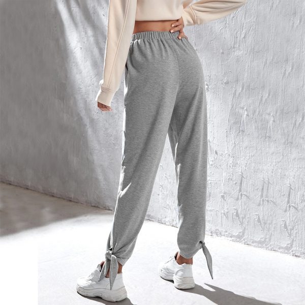 Trendy Loose Straight Sweatpants - Image 2