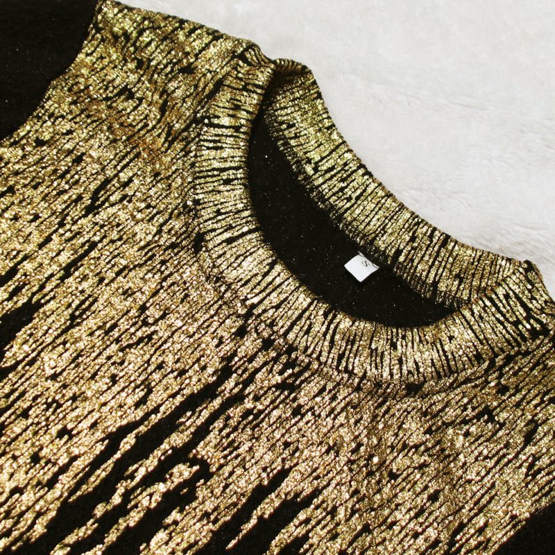 Printed Slim Fit Long Sleeve Dress - Image 4
