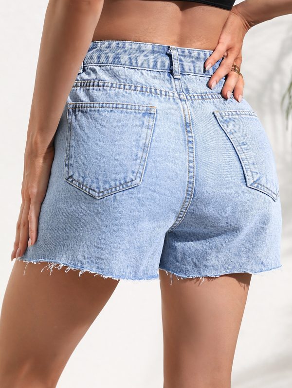 Casual Women's Denim Shorts - Image 2