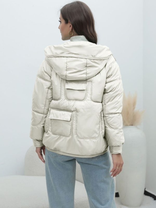 Thickened Down Stand Collar Puffer - Image 3