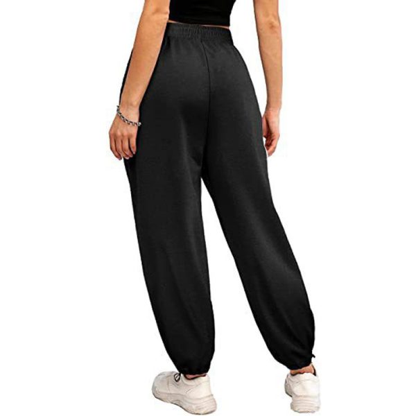 Loose Wide-Leg Drawstring Pants - Image 3