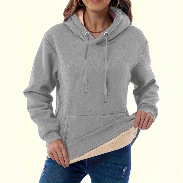 Women's Warm Pocket Hoodie - Image 3