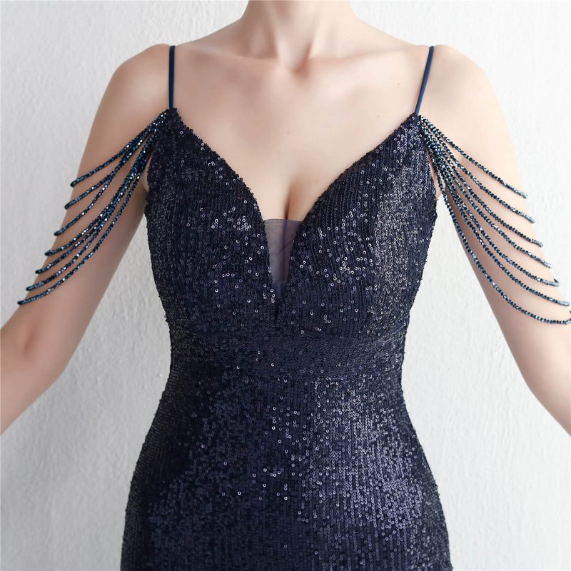 Elegant Sequin Party Dress - Image 4
