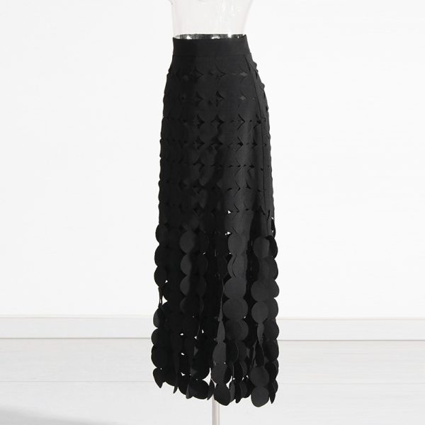 Tassel High Waist Skirt - Image 2