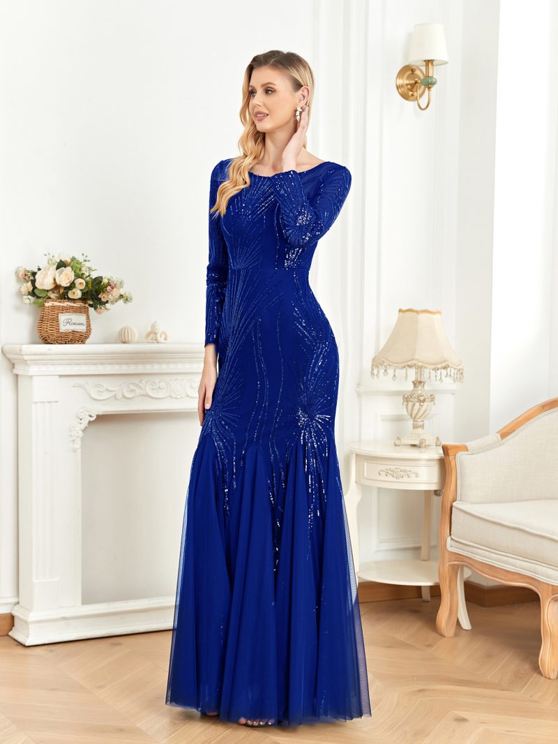 Elegant Fishtail Bridesmaid Dress - Image 3