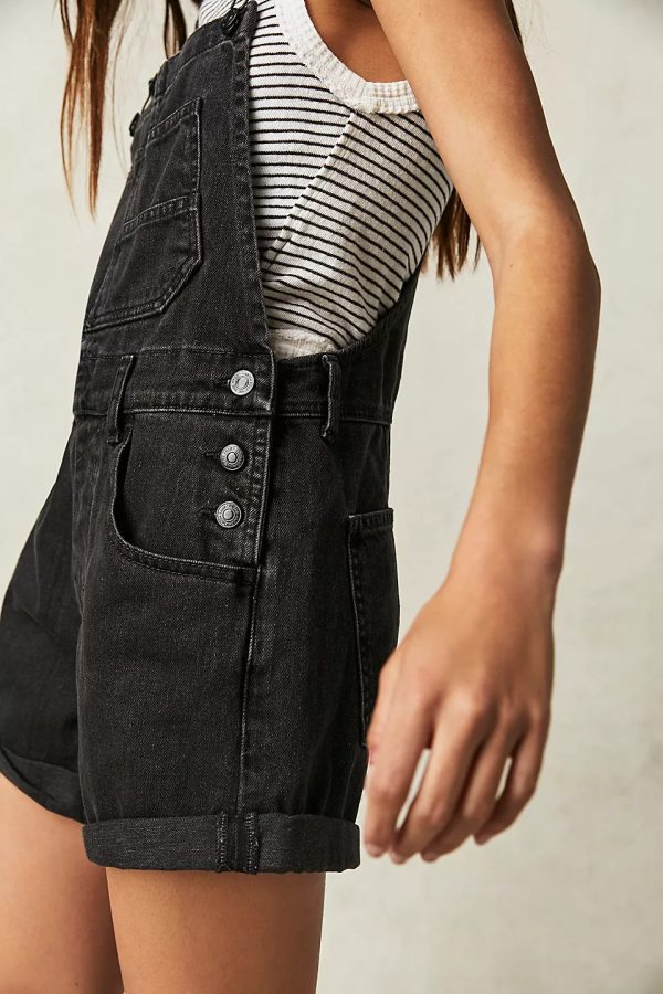 Women's Loose Multi-Pocket Overalls - Image 3