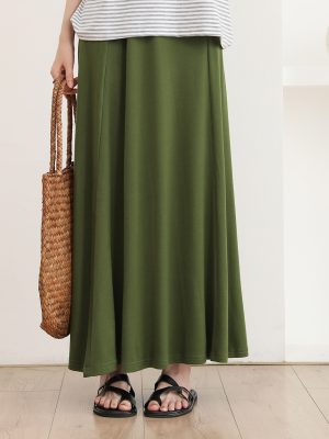 Japanese Korean High Waist Swing Skirt