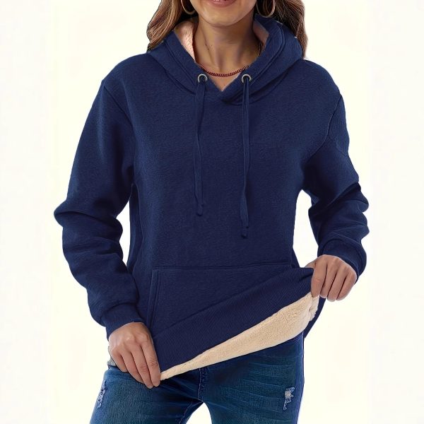 Women's Warm Pocket Hoodie - Image 4