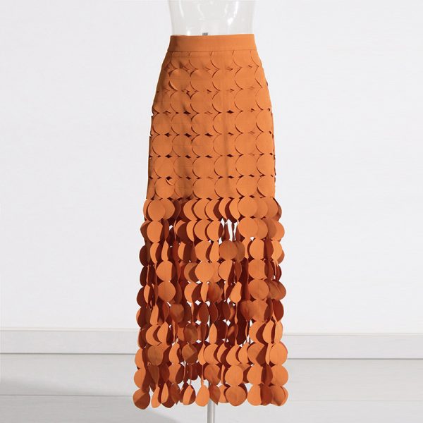 Tassel High Waist Skirt - Image 4