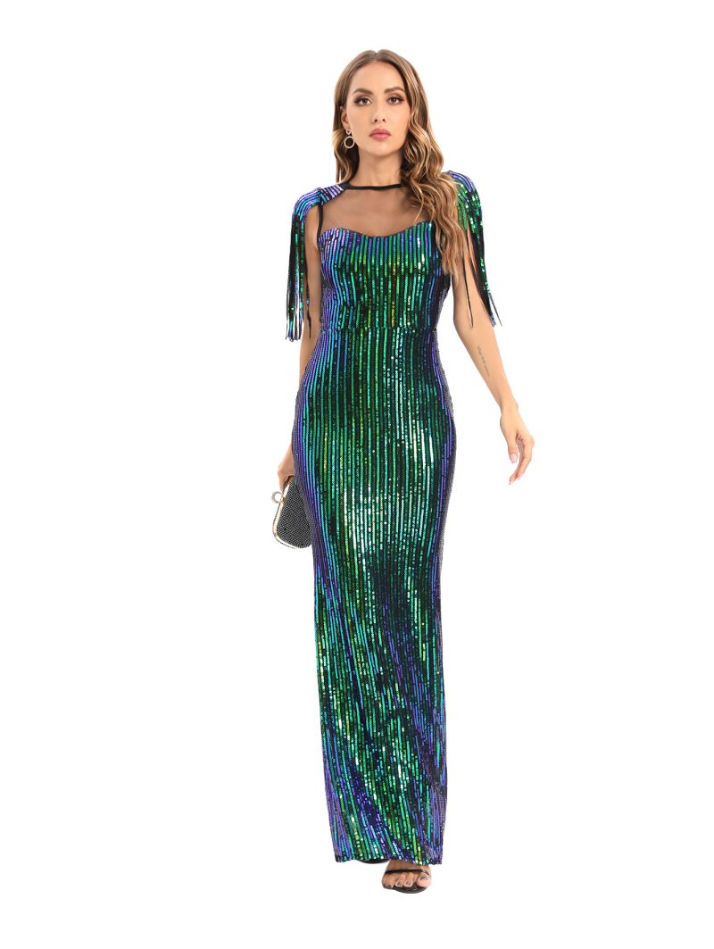 Sexy Retro Green Dress