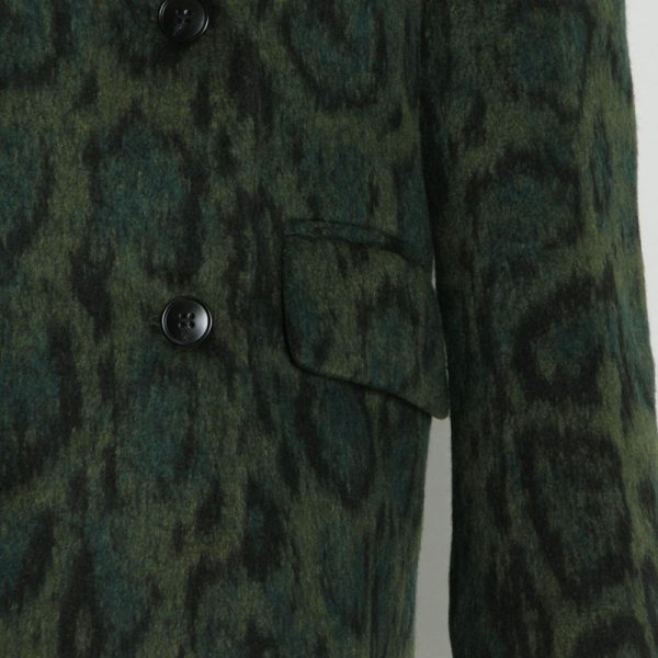 Women's Leopard Print Polo Blazer - Image 4