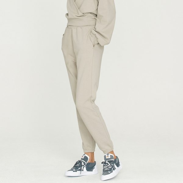 High-Waist Cotton Terry Sweatpants - Image 4